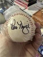 RAY KNIGHT AUTOGRAPHED BASEBALL NOTE