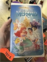 VTG LITTLE MERMAID VHS TAPE W THE RISQUE COVER