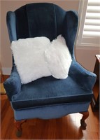 Blue Arm Chair