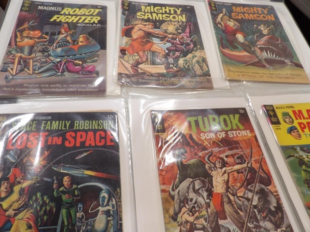 12) assorted vintage comic books