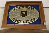 Royal Salute Whiskey Mirror