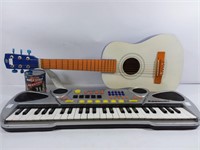 Guitare Discovery Kids et clavier Kawasaki