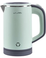 WTJMOV Small Electric Kettle Stainless Steel,