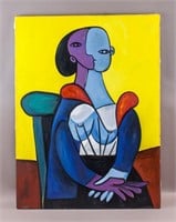 OOC Sgd Picasso Galerie Mathias Fels Paris '1963