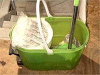 mop bucket/mop/new mop head