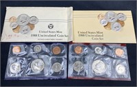1988 Uncirculated U.S. Mint Coin Set