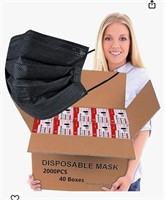 2000PCS Disposable Face Masks Non Woven Thick
