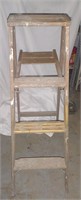 Vintage Wood Ladder 45" Tall!  Short Ladder