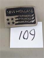 New Holland Belt Buckle