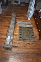 2 Small Rugs & Wellington Rug Made in Turkey