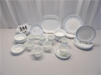 Morning Blue Pattern Corelle Dishes