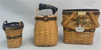 3 Collectors Club Charter Member Baskets - 5