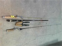 ASSORTMENT FISHING POLES