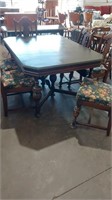 Depression Era table 6 chairs