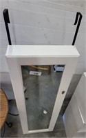 HANGING MIRROR JEWELRY CABINET