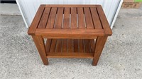 Teak Shower Bench