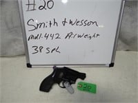 Smith & Wesson Mdl Airweight 442 Cal 38 S&W Spl