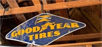 Vintage Good Year Metal Sign