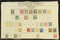 Mozambique Company Stamps Used and Mint hinged on