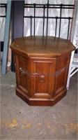 OCTAGONAL SIDE TABLE