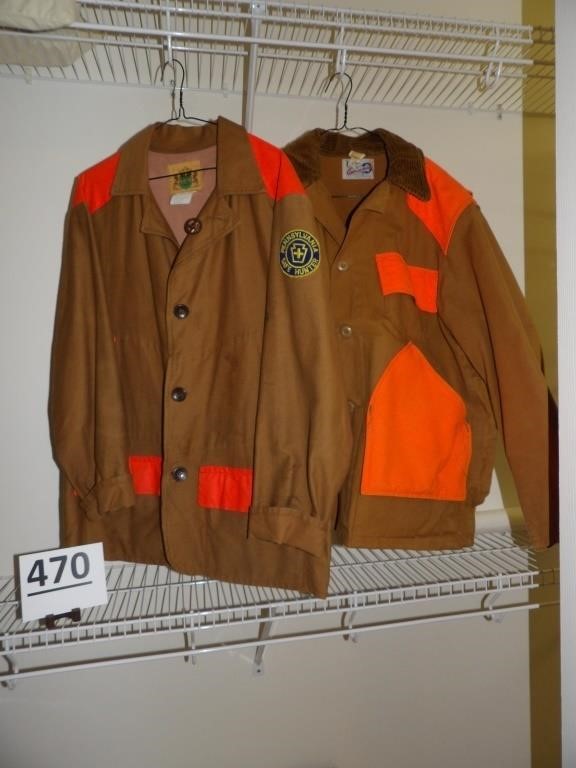 2 Small Game Hunting Coats