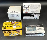 AIR BRUSH KITS, STANDS & PAINT SHAKER