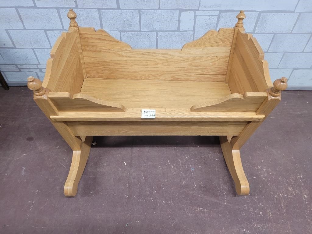 Wood cradle