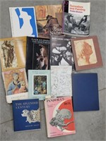 Box art books - Renaissance, Spanish, surrealism,