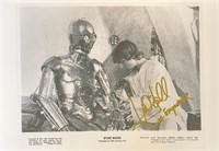 Star Wars Media Press Photo Autograph