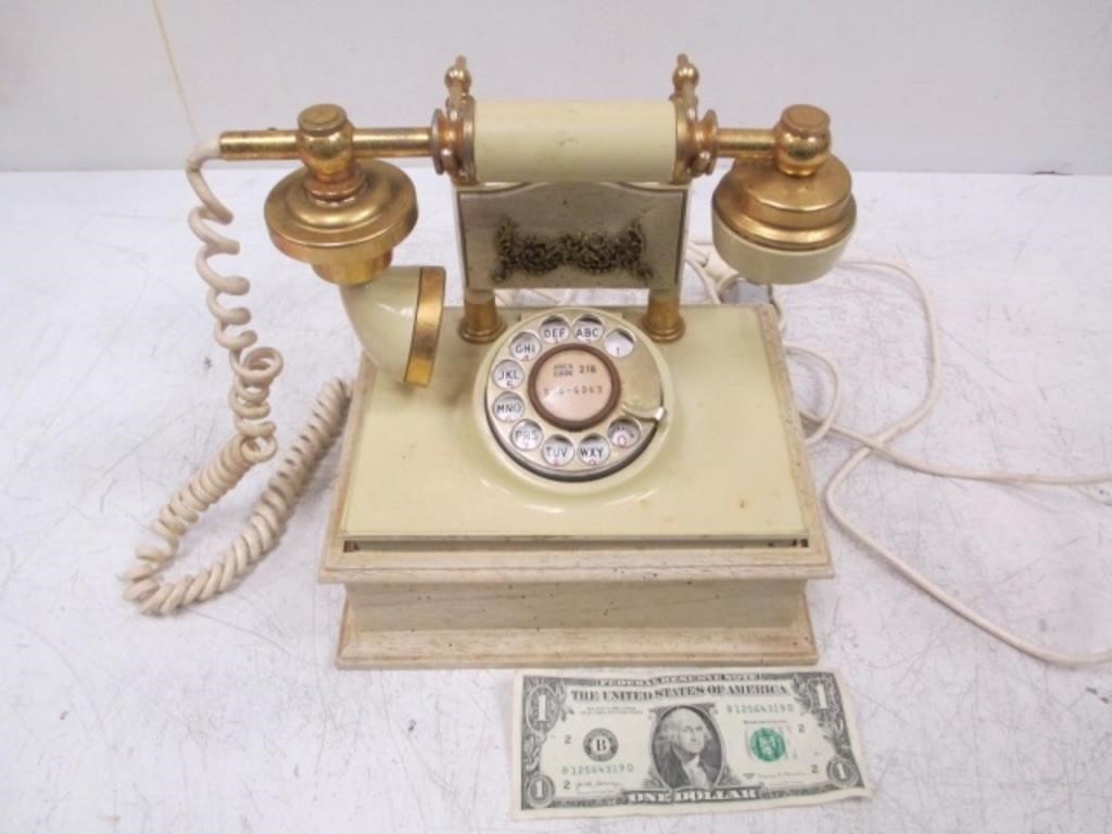 Vintage Princess Style Rotary Telephone -