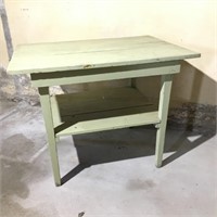 Small Green table