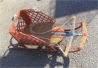 1950s Flexible Flyer child's sled