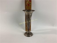Weighted sterling vase, small dents on base rim