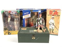 GI Joe Action Figures, Foot Locker & Box