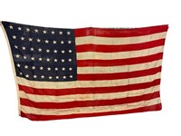 Large Vtg. 48 Star U.S. Flag