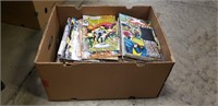 Box Lot Of Assorted Comic Books