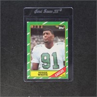 Reggie White Rookie 1986 Topps #275 Football card,