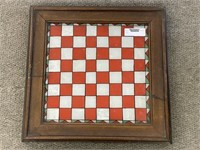 Early Reverse Painted Game Board
