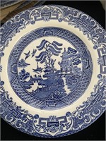 Blue Willow Dish Set