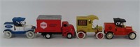 Ertl and 1st Gear Die Cast Coin Banks