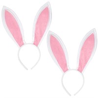 1 pack  - Funcredible Easter White Bunny Ears Head