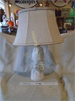 Ceramic Owl Lamp with Shade