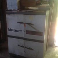 tool parts cabinet ( Motorcraft) and contents
