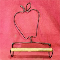 Metal & Wooden Cloth Rack (Vintage)