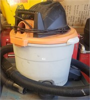 Ridgid 9 Gallon 3.5 Horsepower Shop Vac, Tested