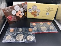 1990 Uncirculated United States mint coin set