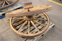 (2) 46" Wagon Wheels