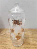 Vintage Apothecary Jar with Lid