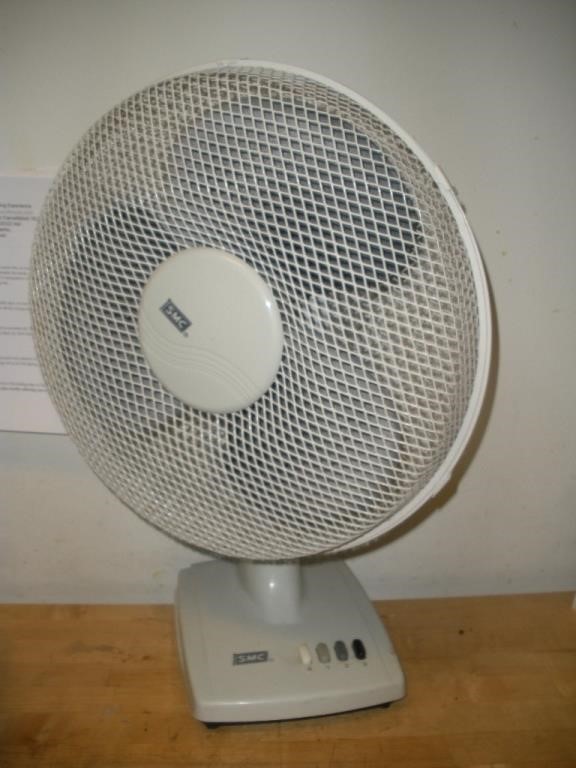 I detaljer skranke edderkop 18 Inch SMC Fan | Reeds Auction Company