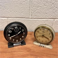 Vintage Lux & Westclox Big Ben Clocks